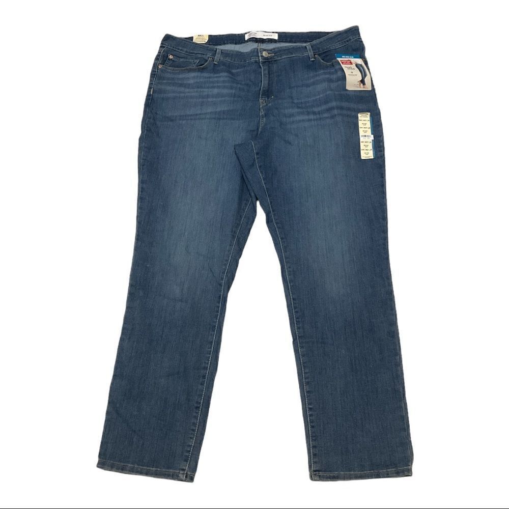 Levi Strauss & Co Blue Denim Jeans Size 24 NWT